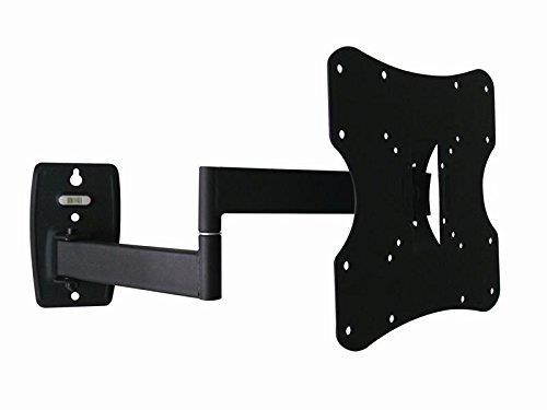 ProHT Articulating TV Wall Mount Full Motion (05329) for TV Flat Panel Monitor 23'' to 42,Tilt 15&deg;,Swivel 90&deg;,VESA up to 200x200,Cold-Rolled Steel Material, Max Load 55 Lbs