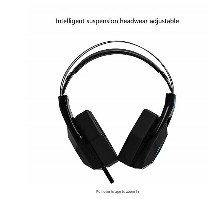 Docooler 7.1 Virtual Surround Sound Stereo Headset Wired Headphones Gaming Earphones for Computer PC Magic-Refiner MV6