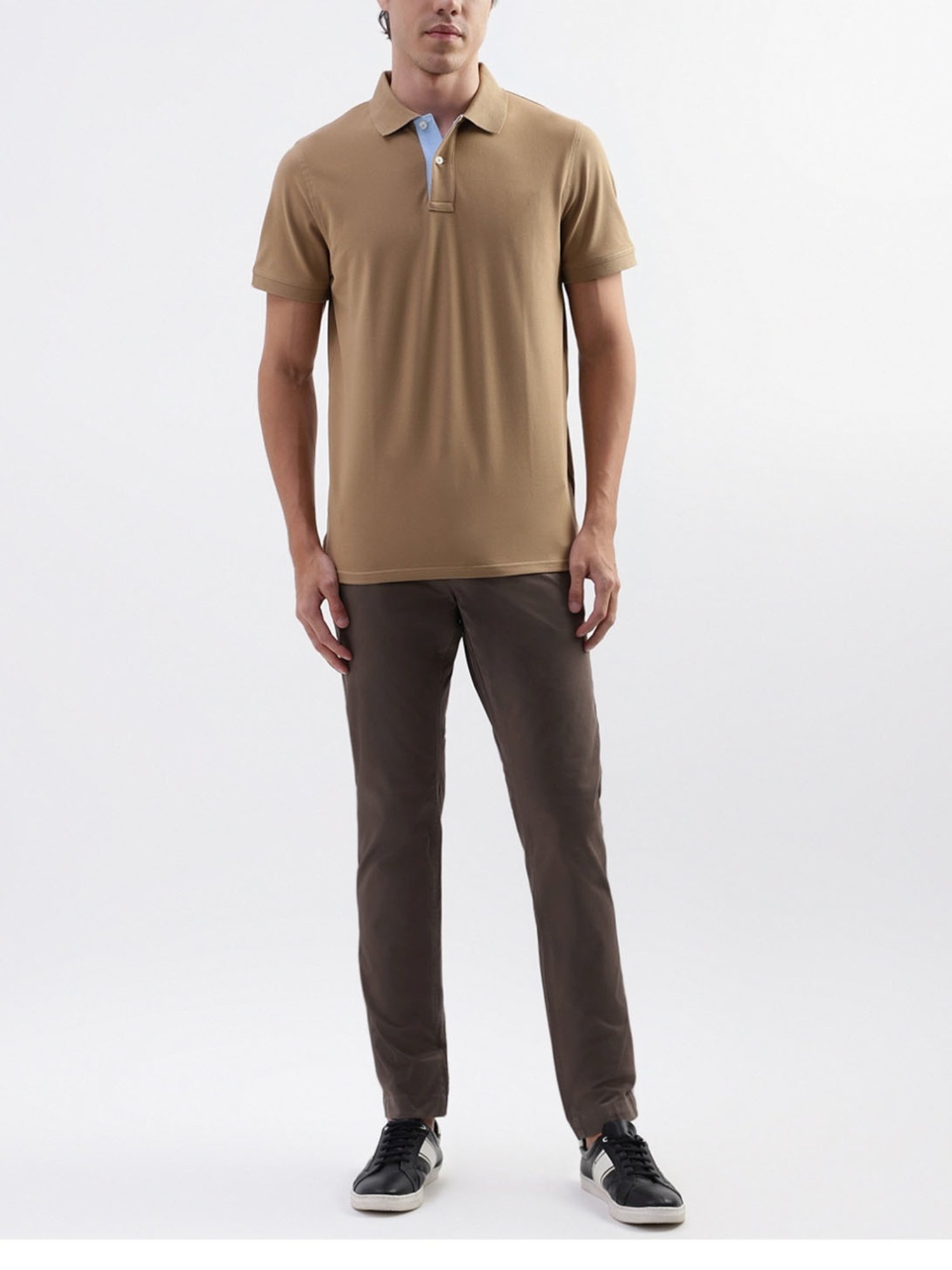 Bruun & Stengade Brown Slim Fit Chinos