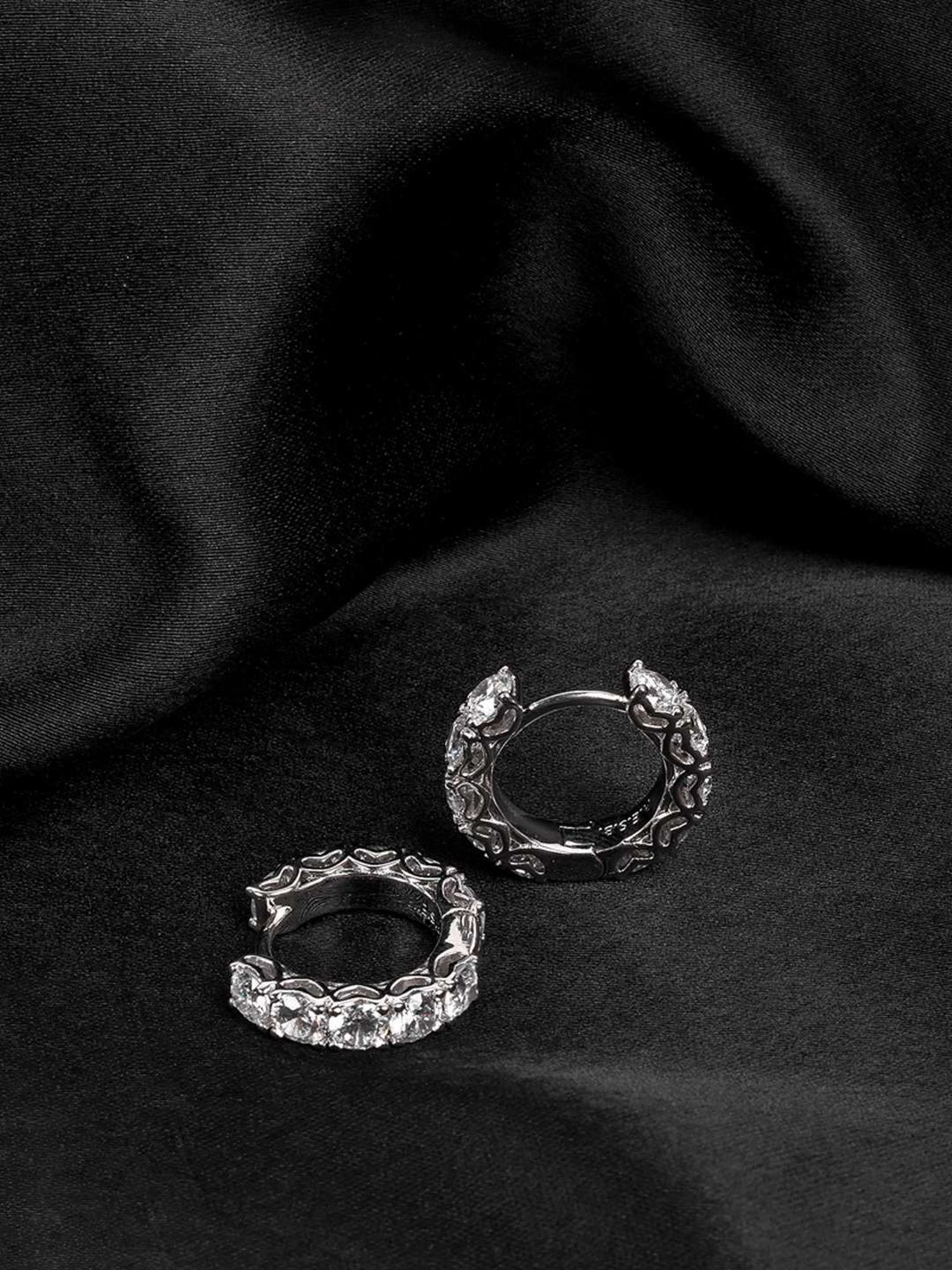 The Real Effect London 800 Silver Earrings for Women