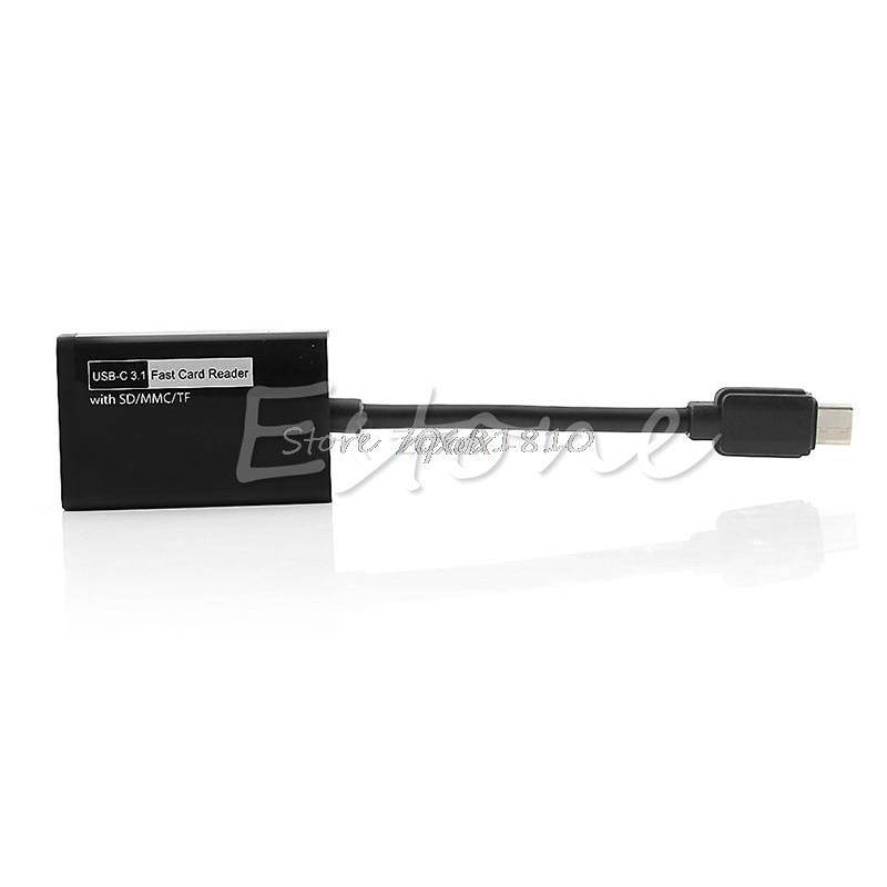 USB 3.1 Type C to Micro SD MMC SDXC TF Card Reader Adapter For Phone Z09 Drop ship