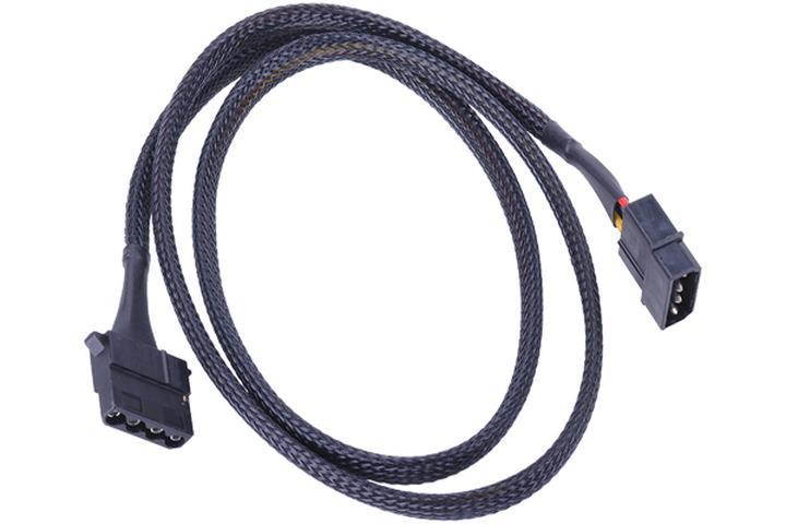 Phobya 4-Pin Molex Extension - 90cm | Black (87489)