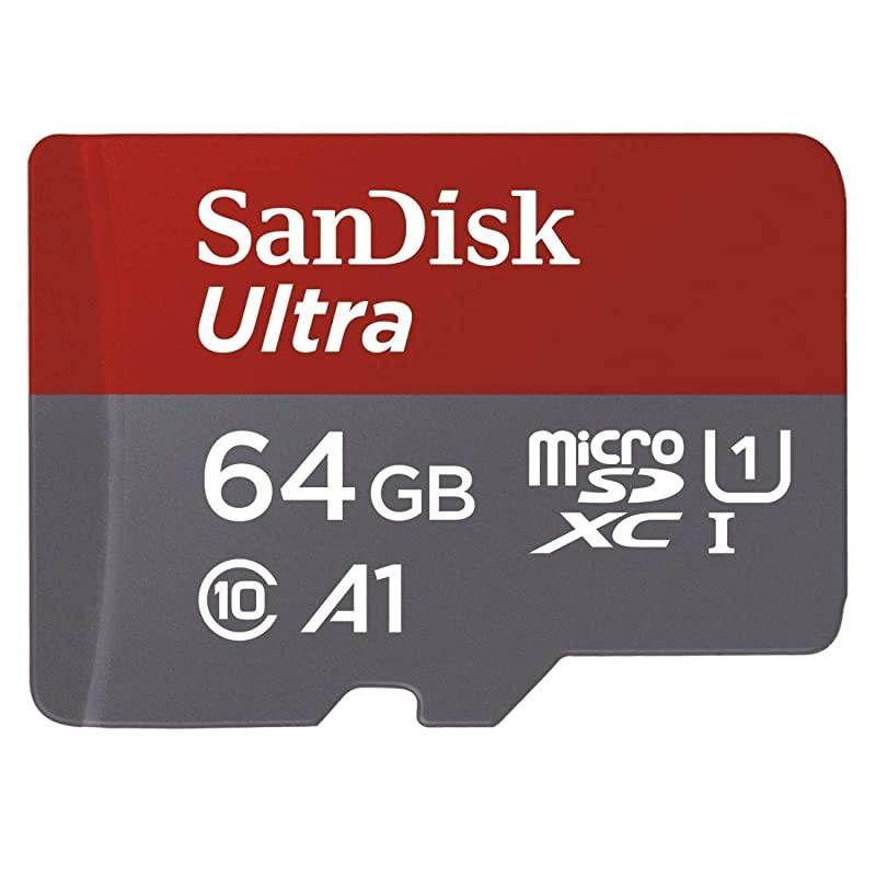 64GB and 32GB Ultra microSD UHS-I Memory Card with Adapter Bundle