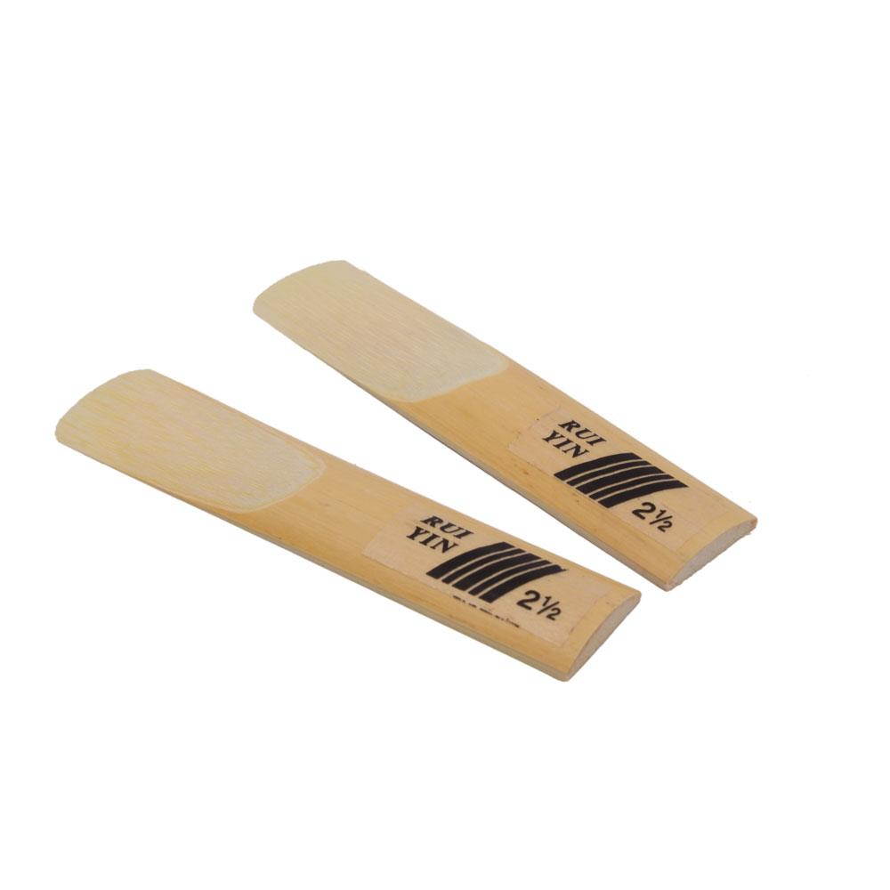 10 pcs Riyin Alto Sax Saxophone Reeds + Plastic Box
