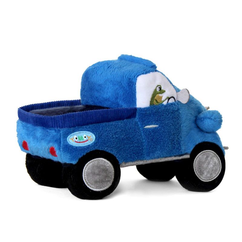 Yottoy Little Blue Truck 8.5" Plush Soft Toy with BEEP BEEP Sound
