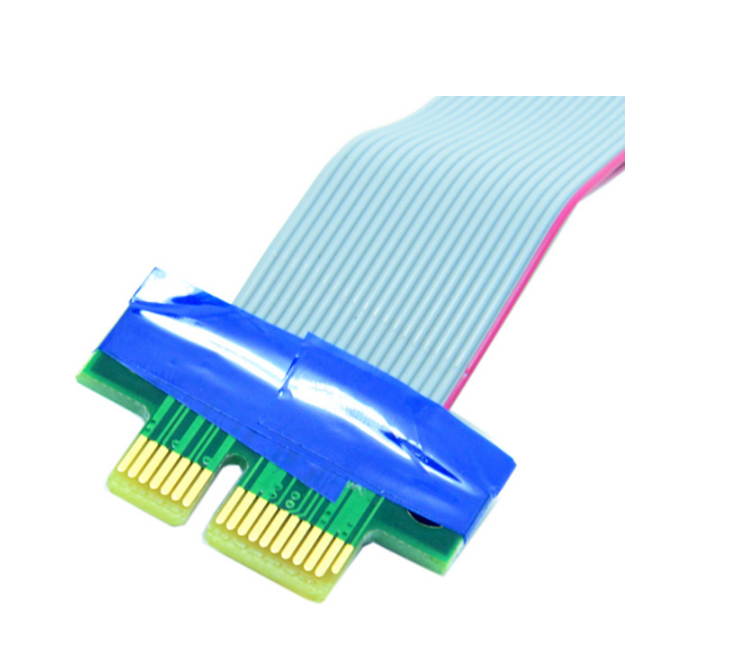 19cm PCI-E Express 1X To 16X Riser Card Extender Extension Ribbon Flex Adapter Cable
