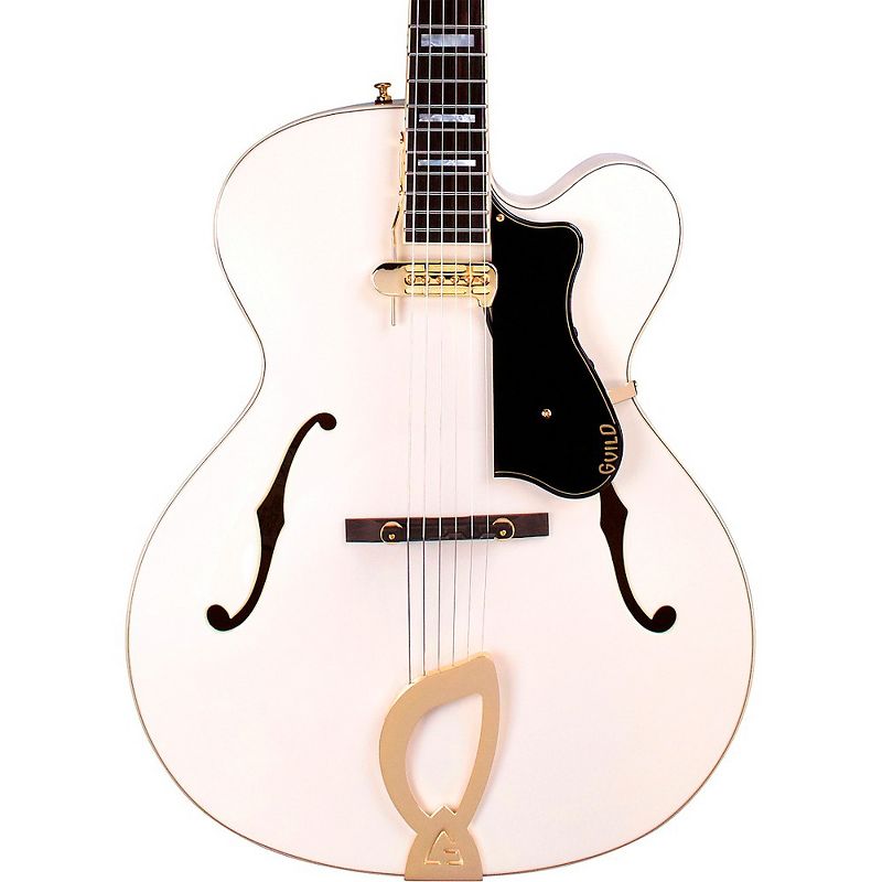 Guild A-150 Savoy Special SCW Hollow Body Electric Guitar Snow Crest White