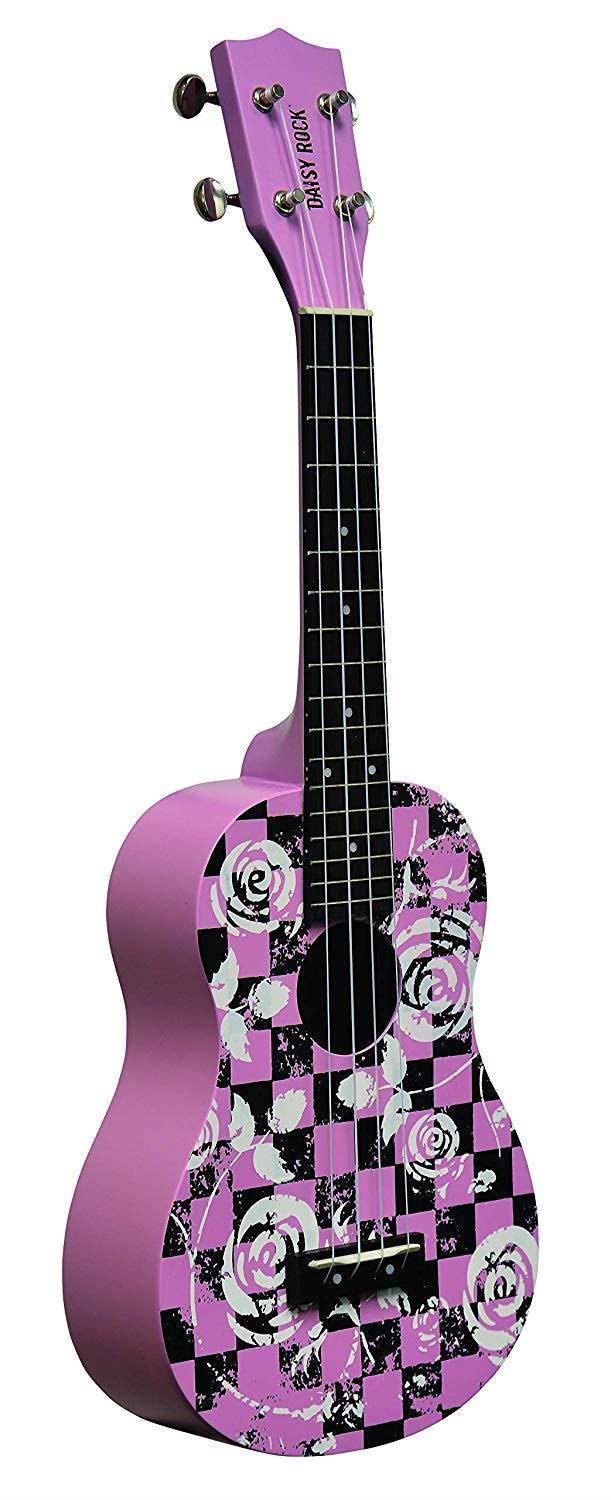 Daisy Rock Concert 4-String Ukulele Punk Pink DRU-3