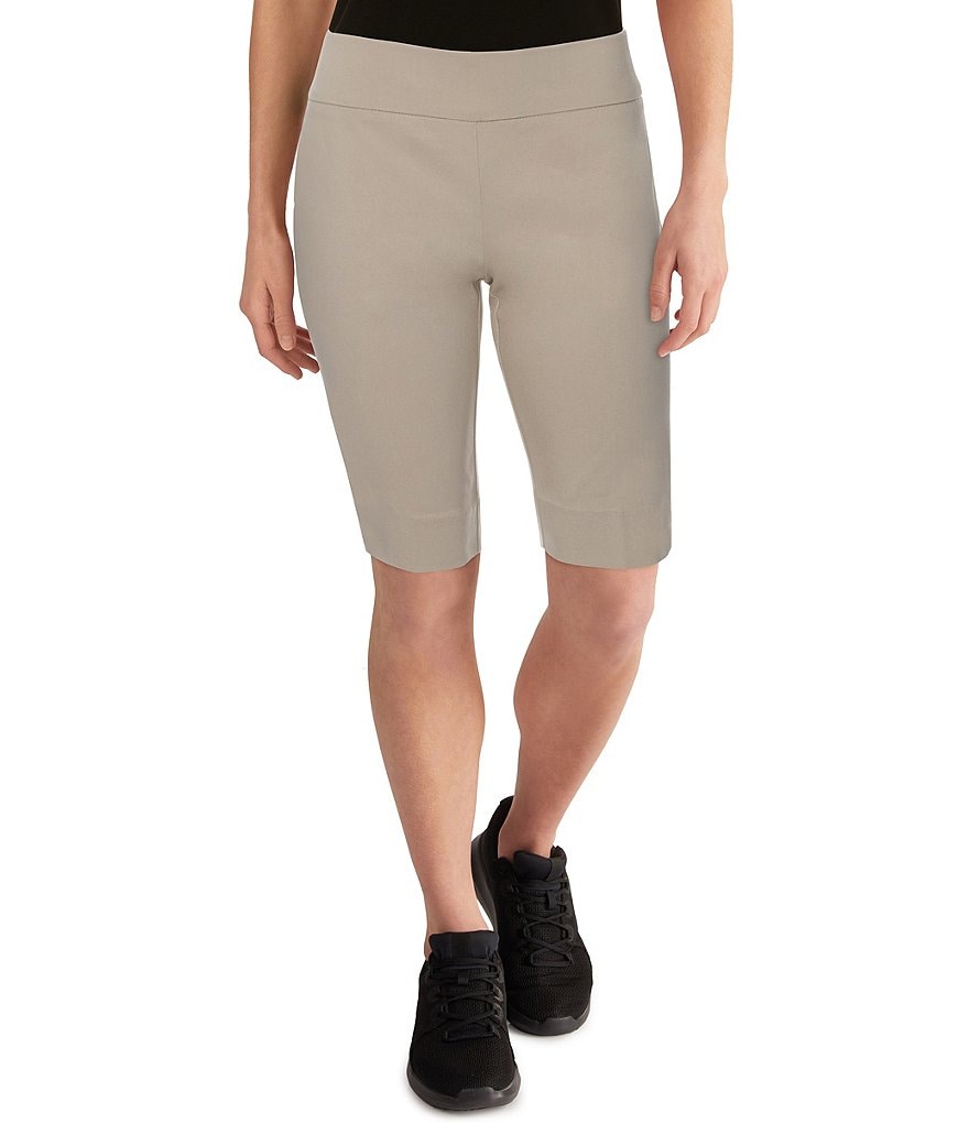 Ruby Rd. Solar Millenium Tech Pull-On Bermuda Shorts