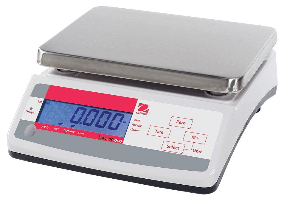 OHAUS V11P3T Digital Compact Bench Scale 6.6 lb. Capacity