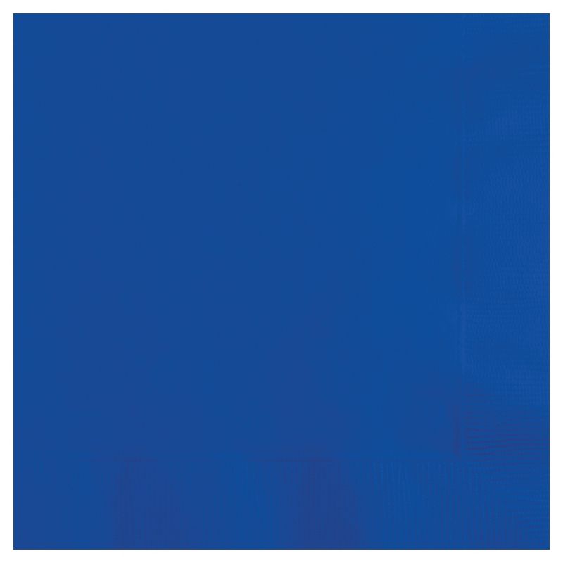 50ct Cobalt Blue Cocktail Beverage Napkins