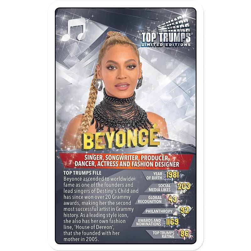 Top Trumps Celebrities Top Trumps Card Game