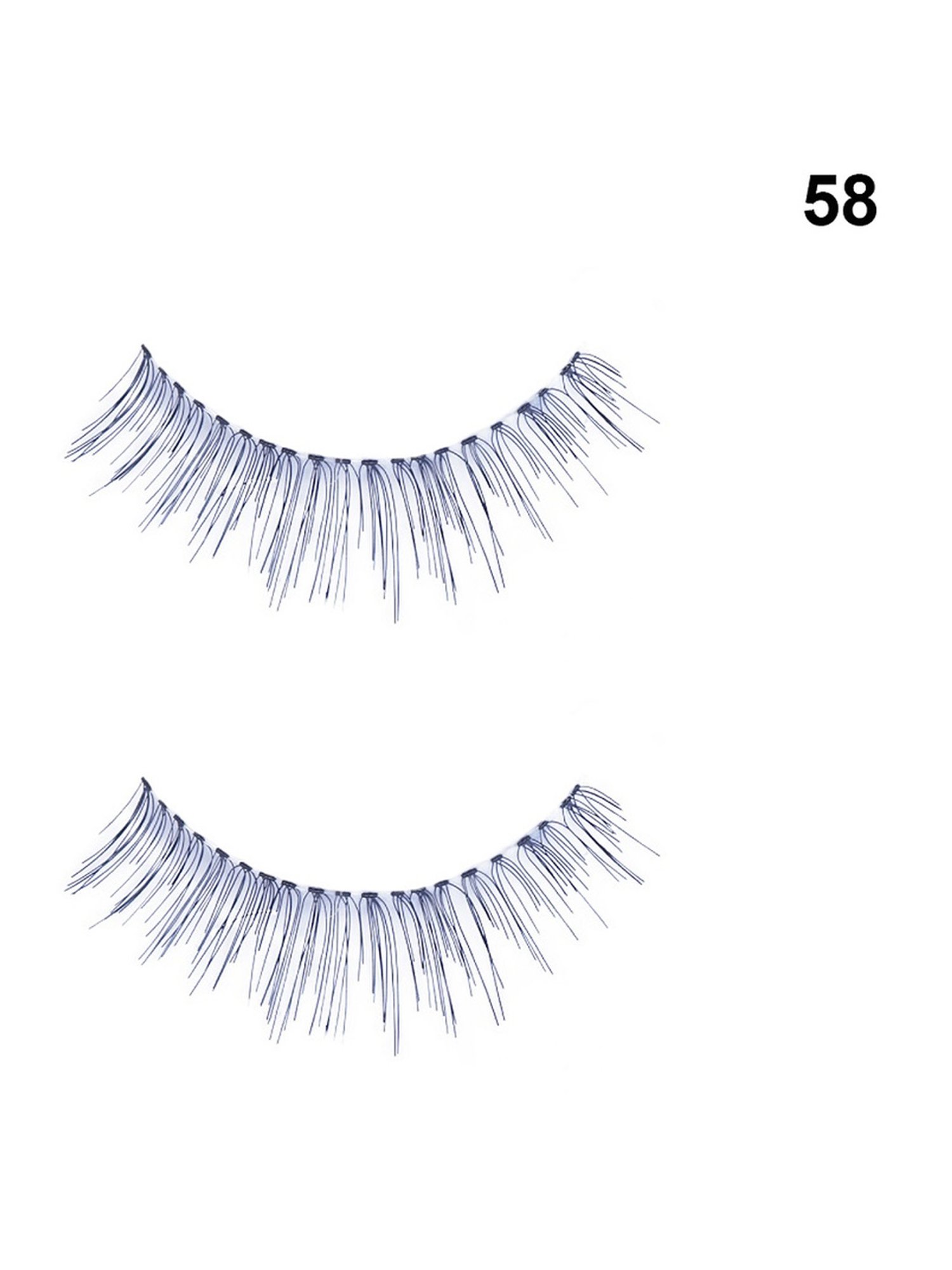 Beautiliss Professional False Eyelashes - 58