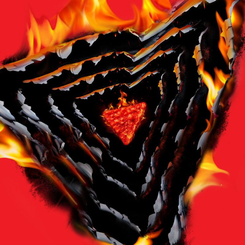 Doritos Flamin' Hot Nacho Cheese Tortilla Chips - 9.75oz