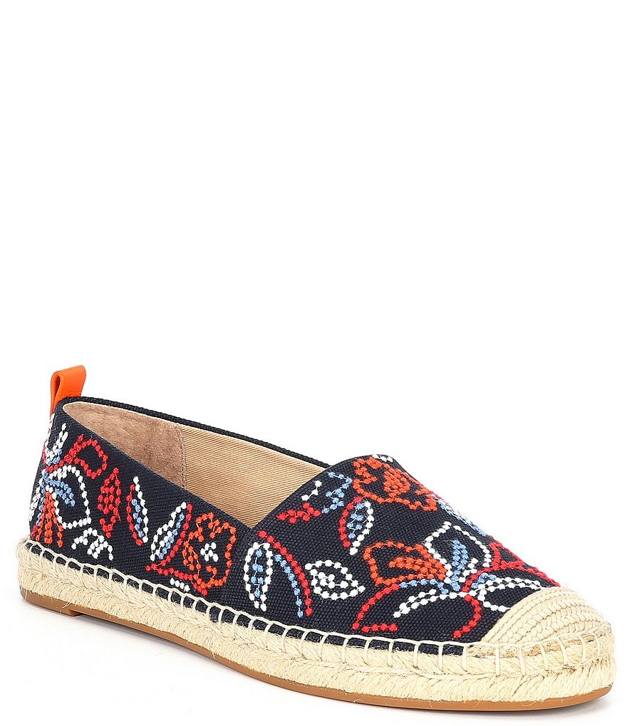 Lauren Ralph Lauren Cameryn Floral Canvas Slip-On Espadrilles