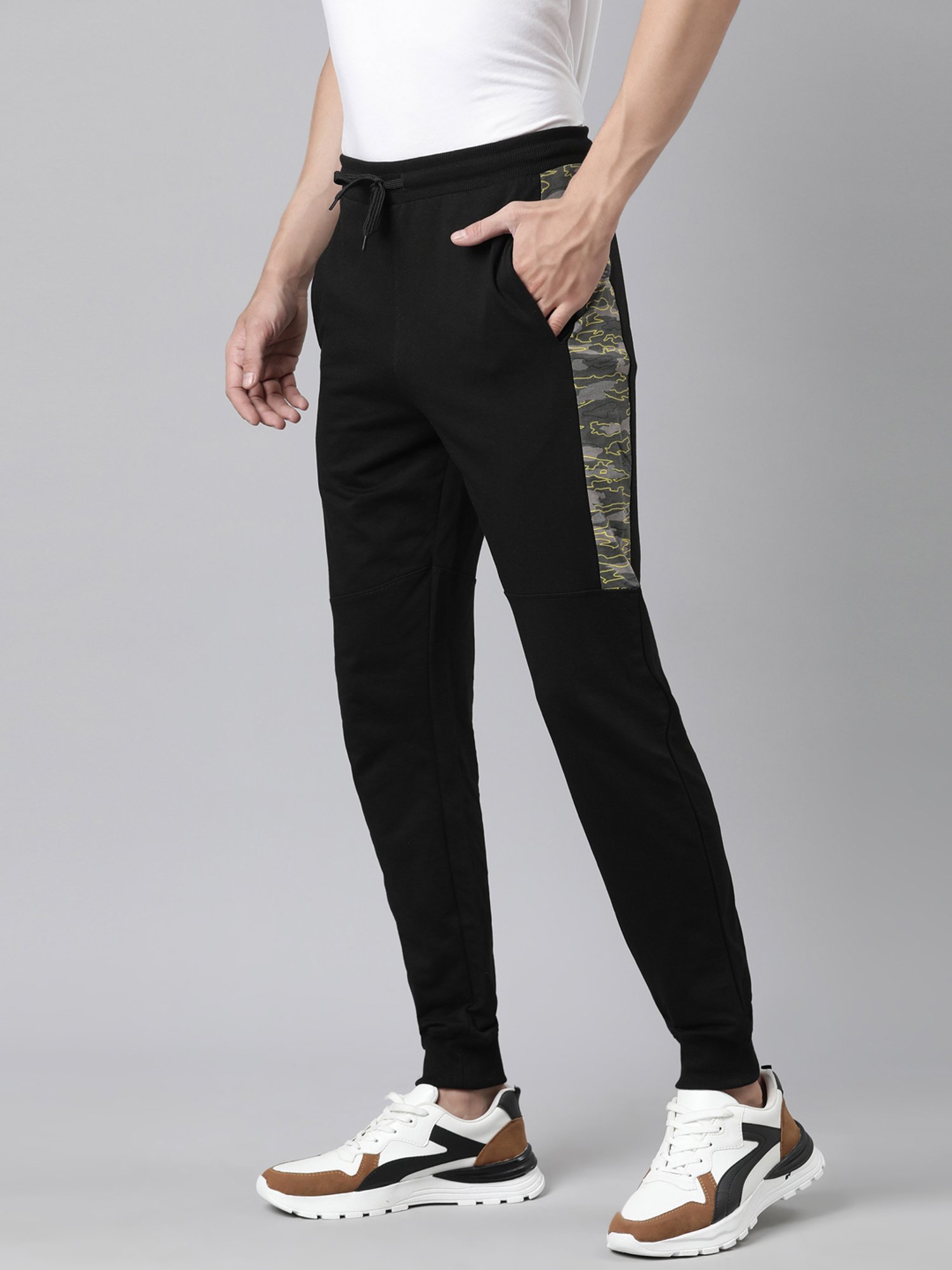 Dixcy Scott Originals Black Regular Fit Joggers