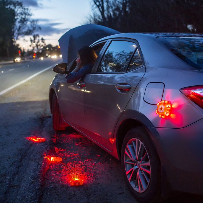 Michelin High Visibility LED Road Flare Yellow