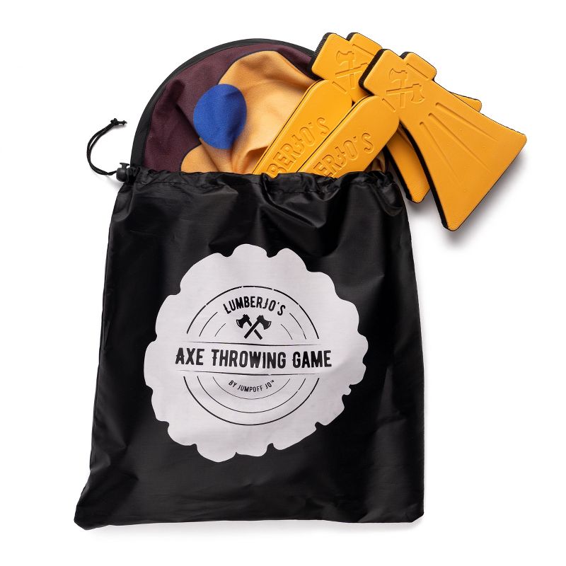 JumpOff Jo Foam Axe Throwing Game &ndash; LumberJo &ndash; Indoor & Outdoor Fun