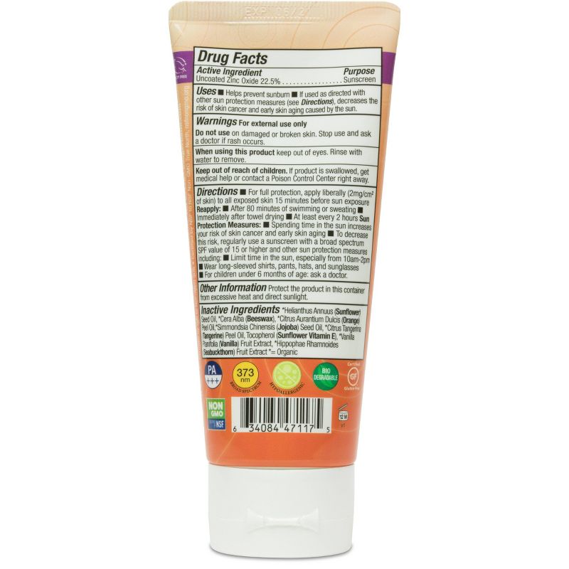 Badger Mineral Kids Sunscreen Cream - SPF 40 - 2.9 fl.oz