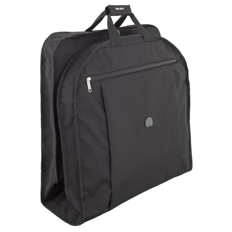 DELSEY Paris 52" Dress Cover Garment Bag - Black