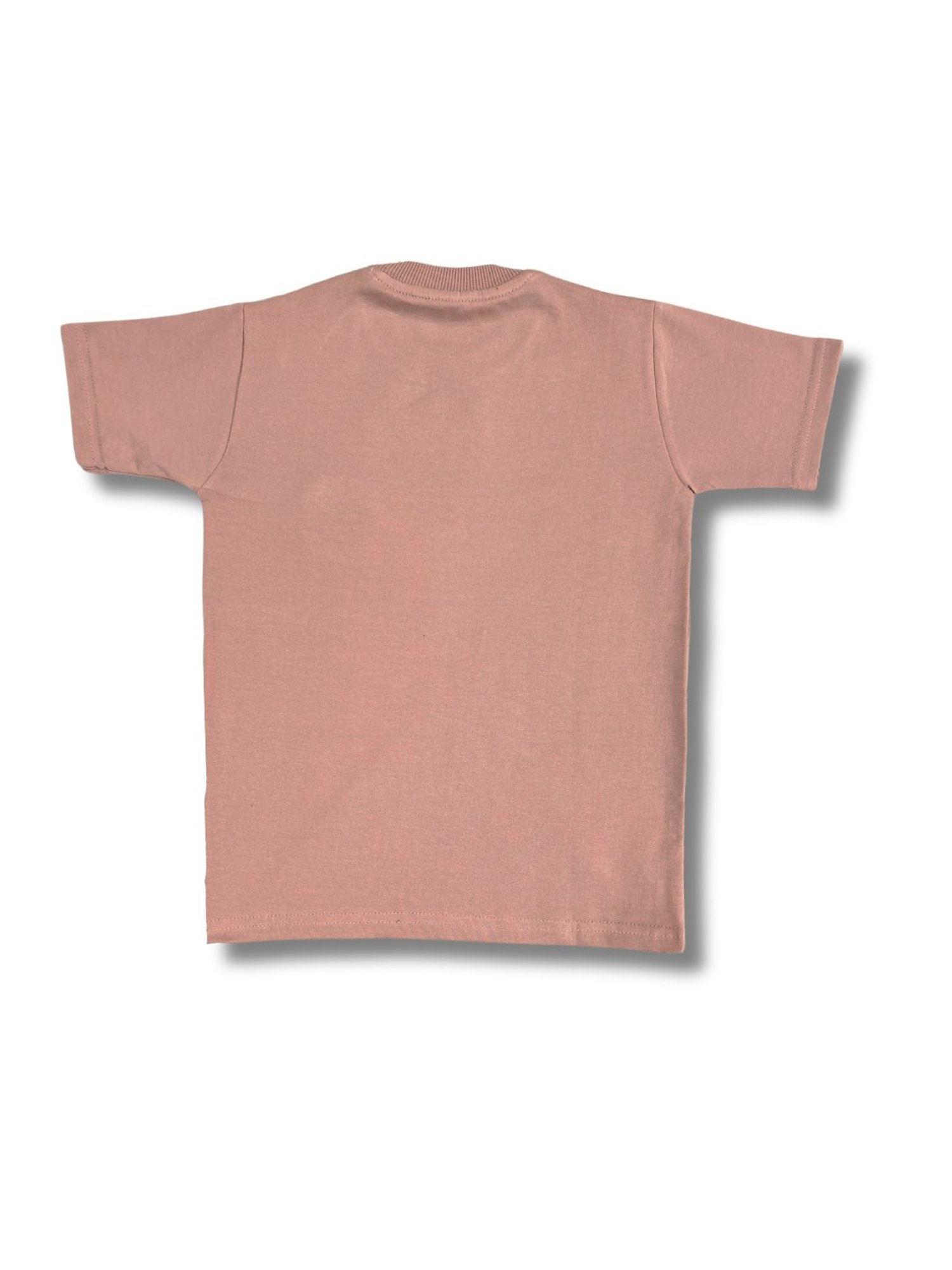 Tippy Top Kids Beige Self Design T-Shirt