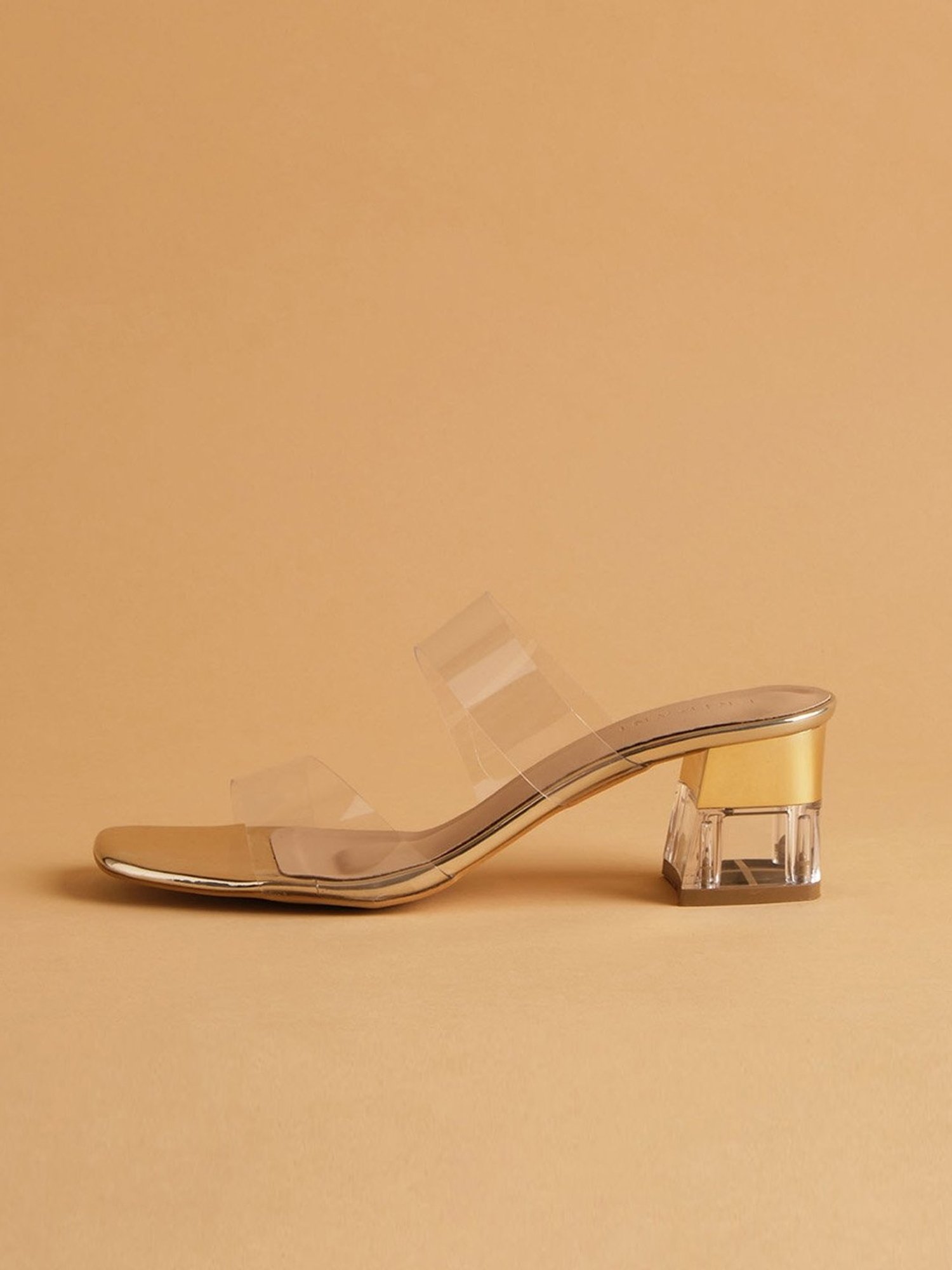 Eridani Women's Crystalline Gold Casual Sandals