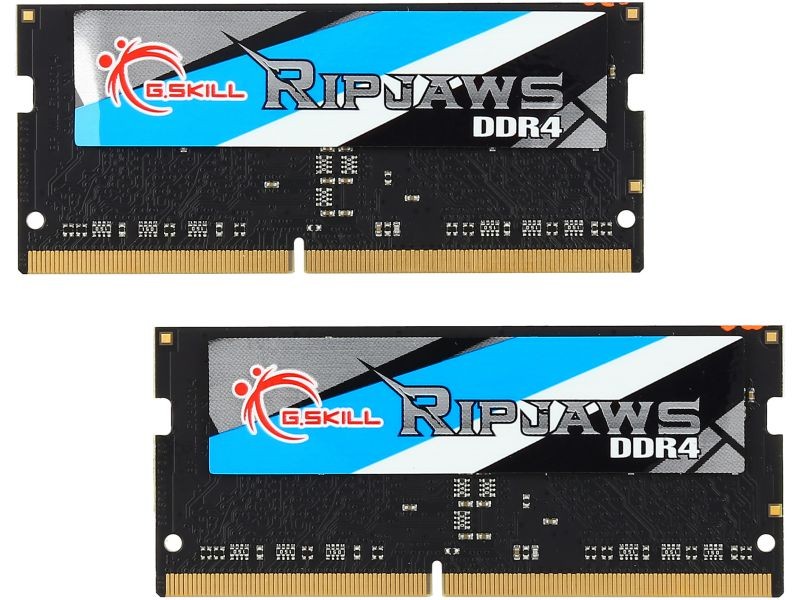 G.SKILL Ripjaws SO-DIMM 8GB 260-Pin DDR4 SO-DIMM DDR4 3200 (PC4 25600) Laptop Memory Model F4-3200C18S-8GRS