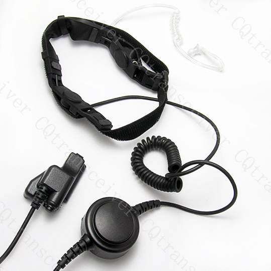 Background Noise cancel Throat microphone Earpiece Push to talk for Motorola radio MTX9000 XTS2500