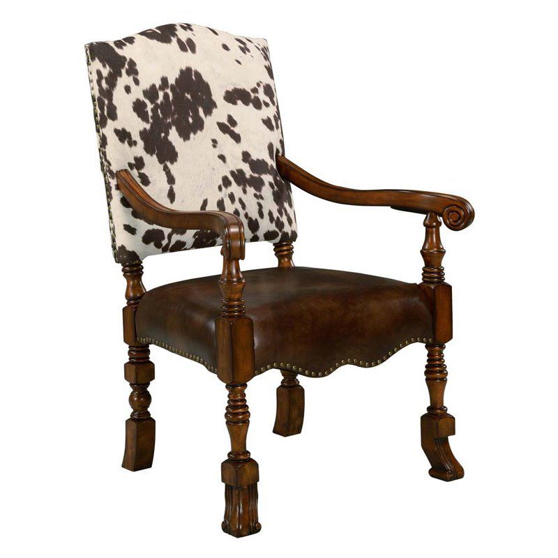 Jaxon Microfiber Accent Chair in Brown - Comfort Pointe