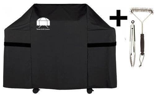 Texas Grill Covers Premium Cover for Weber Genesis E-330 Gas Grills Including Brush and Tongs