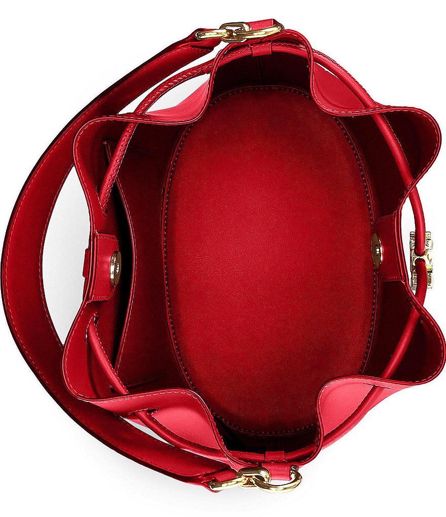 COACH Colorblock Leather Willow Bucket Bag