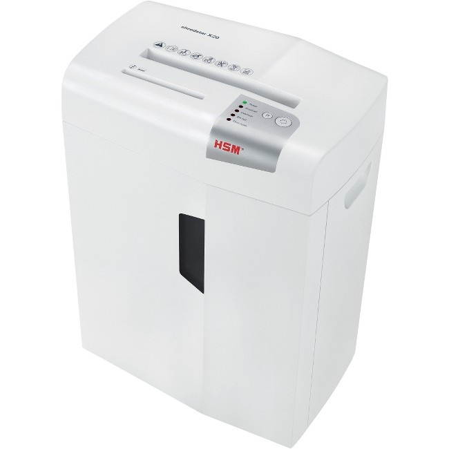 HSM of America - HSM1051w - HSM shredstar X20 Cross Cut Shredder - Cross Cut - 20 Per Pass - 6.9 gal Waste Capacity