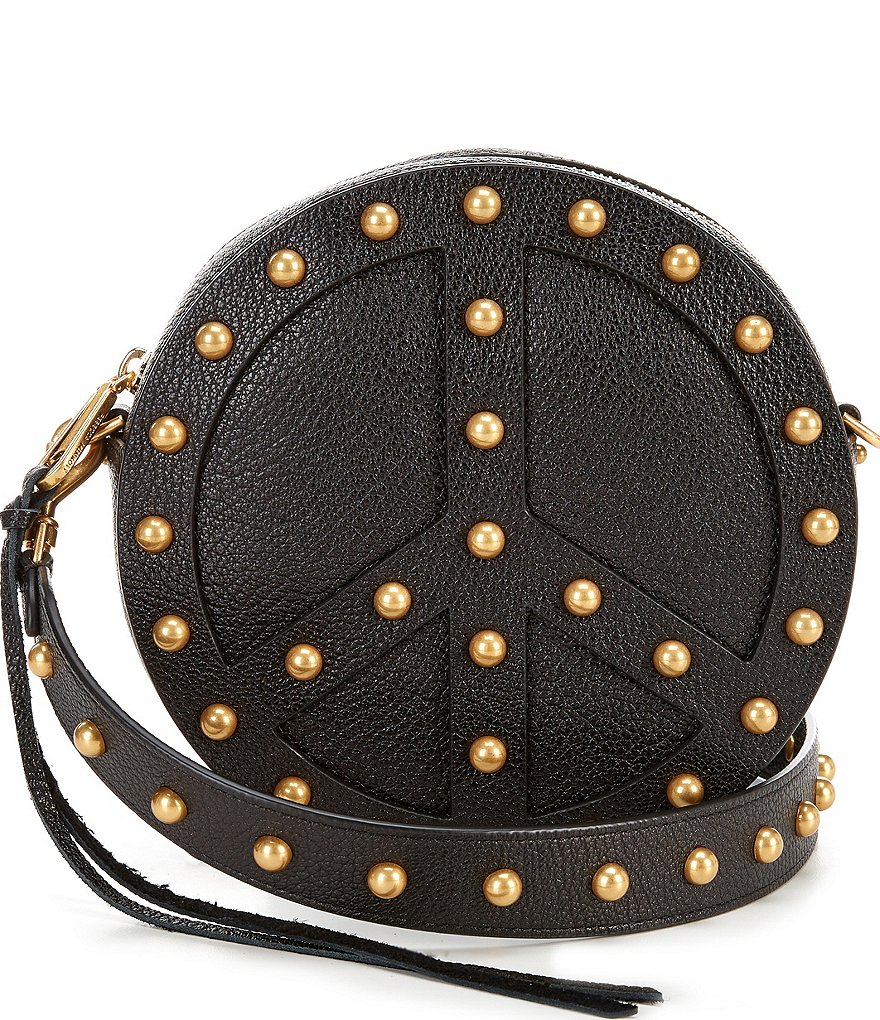 REBECCA MINKOFF Peace Circle Stud Crossbody Bag