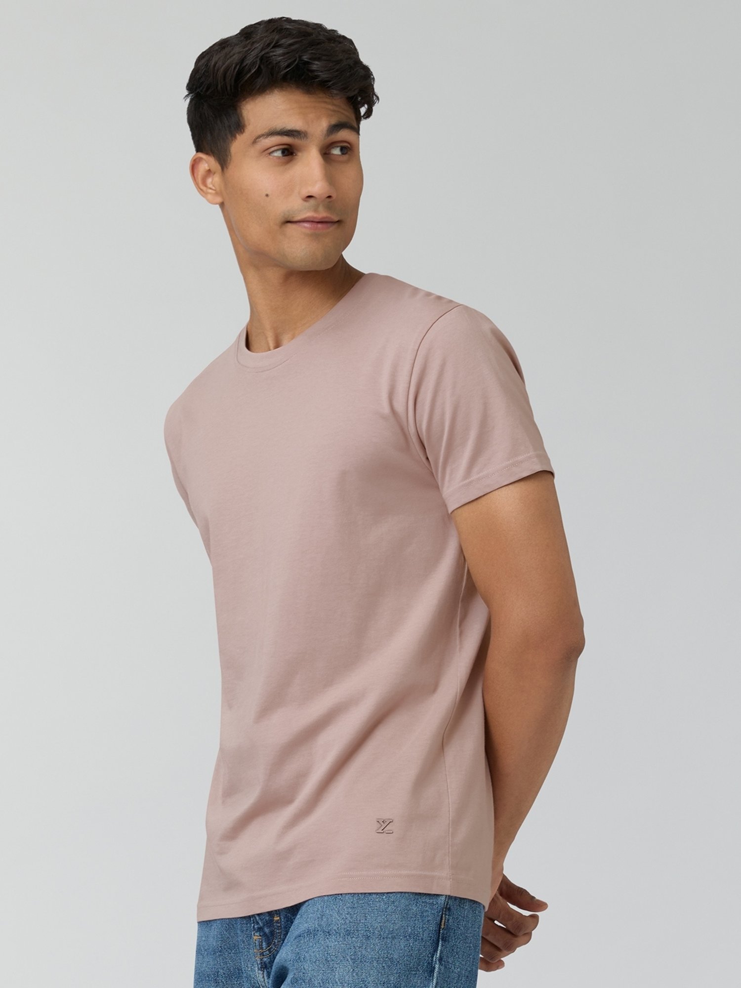 XYXX Tea White Cotton Regular Fit Polo T-Shirt