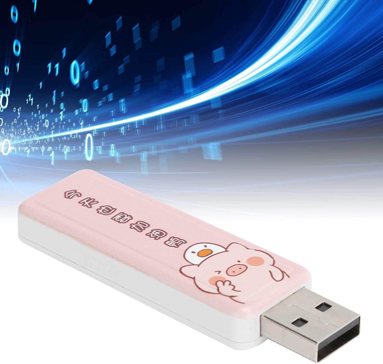 01 U Disk, Portable Flash Disk Flash Disk USB Flash Drive for Office for School for Home for Car(Refueling Duck, 32GB)