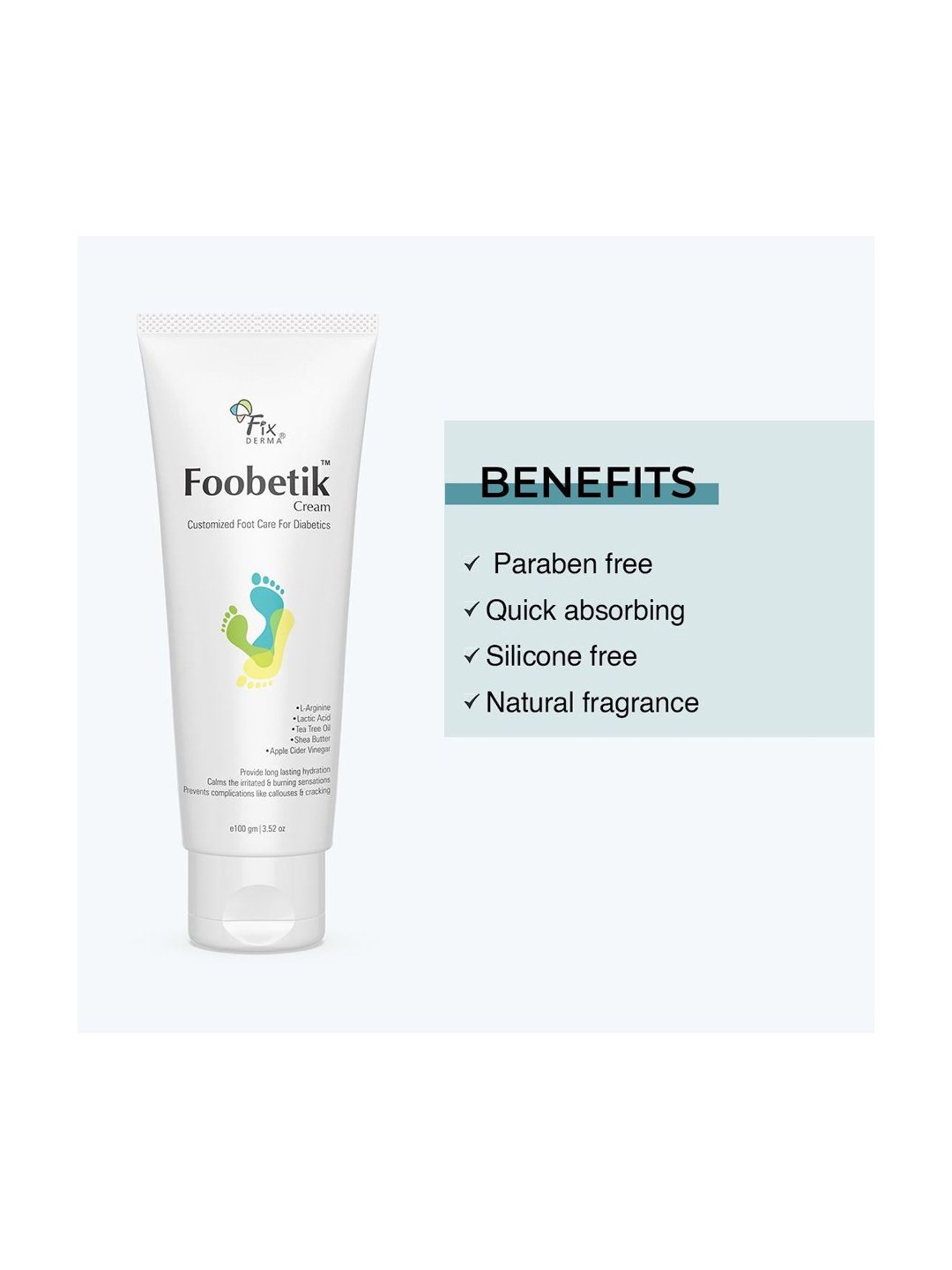 Fixderma Foobetik Cream - 100 gm