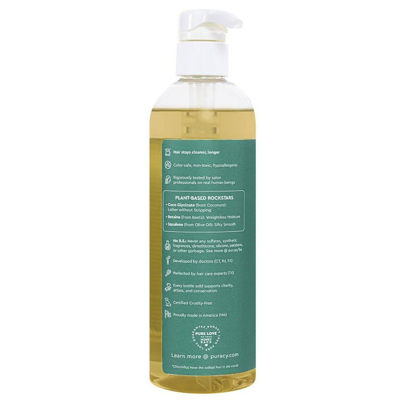 Puracy Citrus & Mint Sulfate-Free Natural Daily Shampoo - 16 fl oz