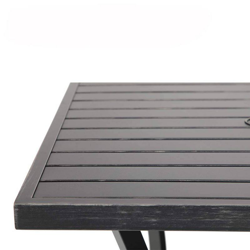 31" Square Bar Table with Umbrella Hole - Captiva Designs