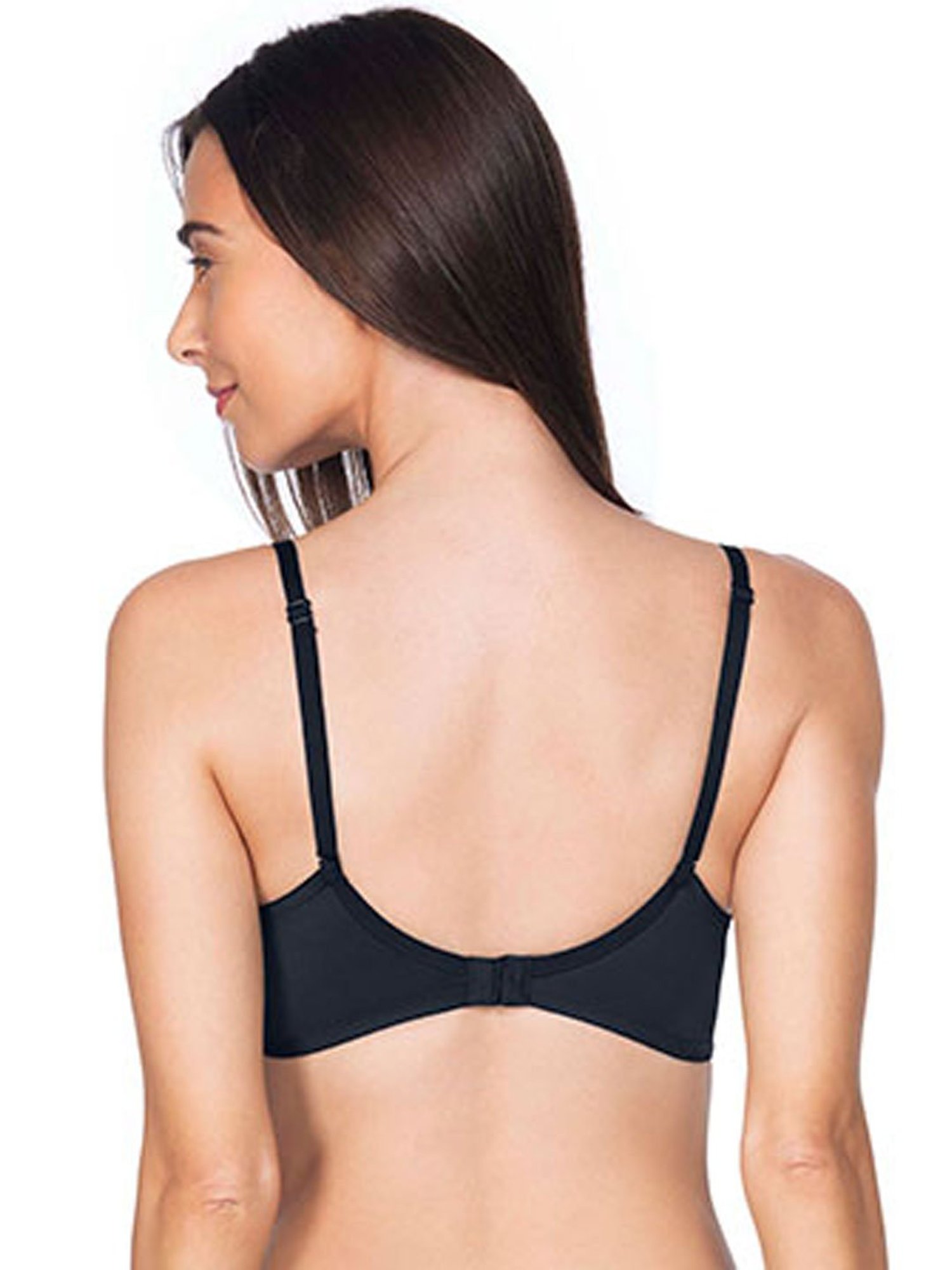 Amante Black Non Wired Padded T-Shirt Bra