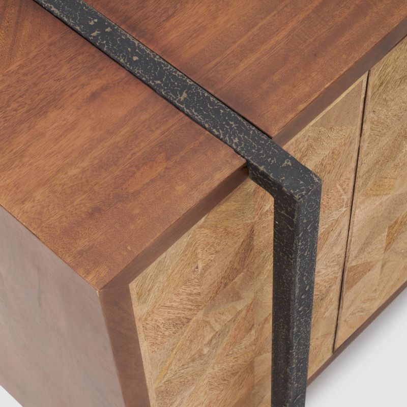 Floyd Prism Patterned Console Natural - RST Brands