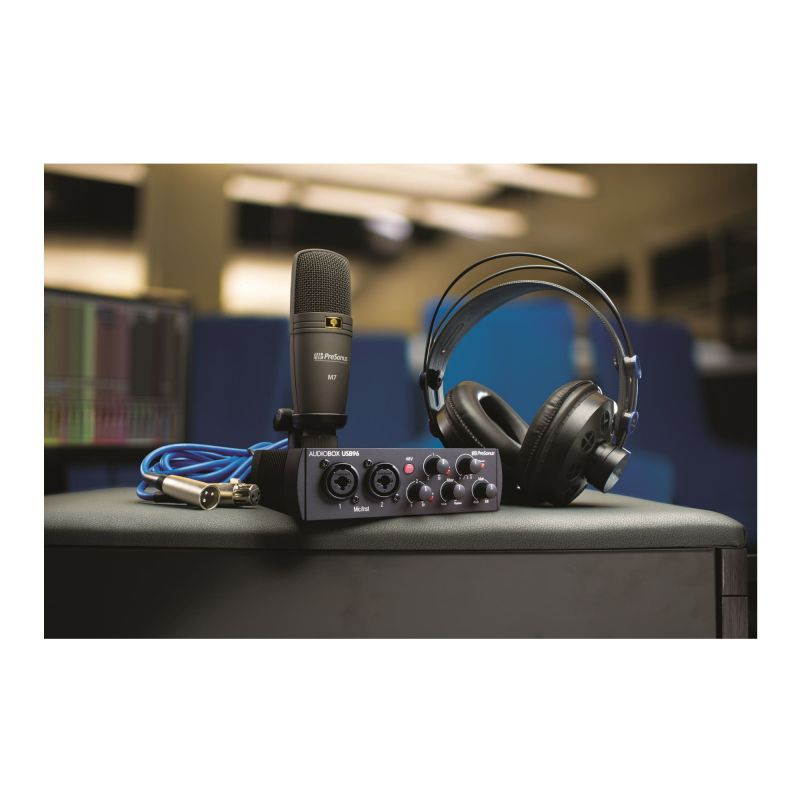 PreSonus AudioBox 96 Studio 25th Anniversary Edition Bundle with Accessory