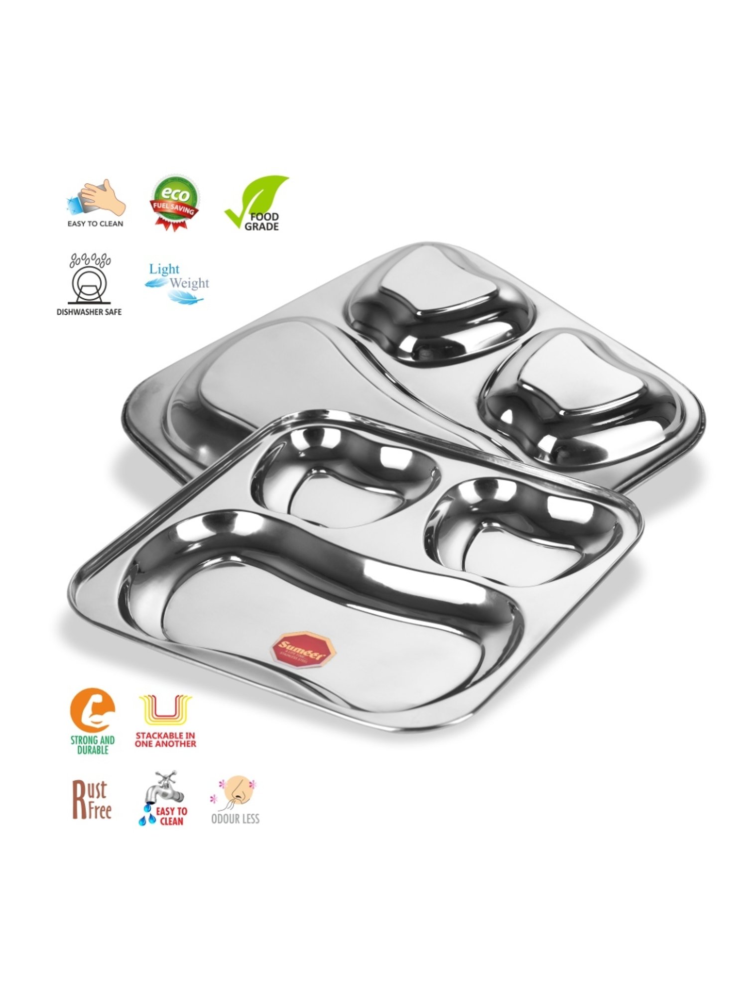 Gibson Home 18" x 24" Ceramic Gracious Rectangular Serving Platter