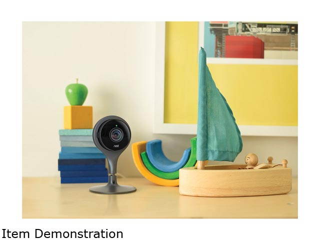 Google Nest Cam Indoor WiFi Security IP Camera - Black (NC1102EF)