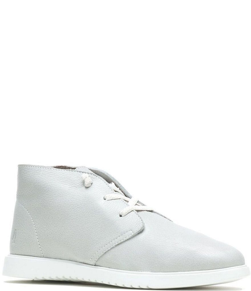 Hush Puppies The Everyday Chukka Leather Water Resistant Booties