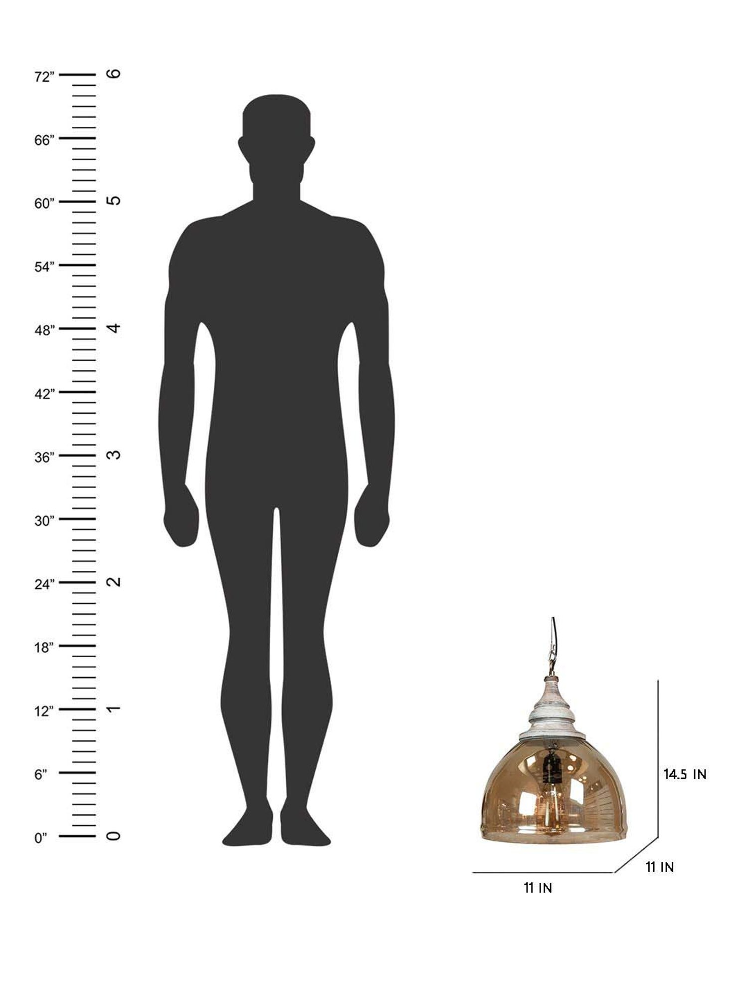 Fos Lighting Antique Brass Finish Allure 5 Light Chandelier - Set of 1