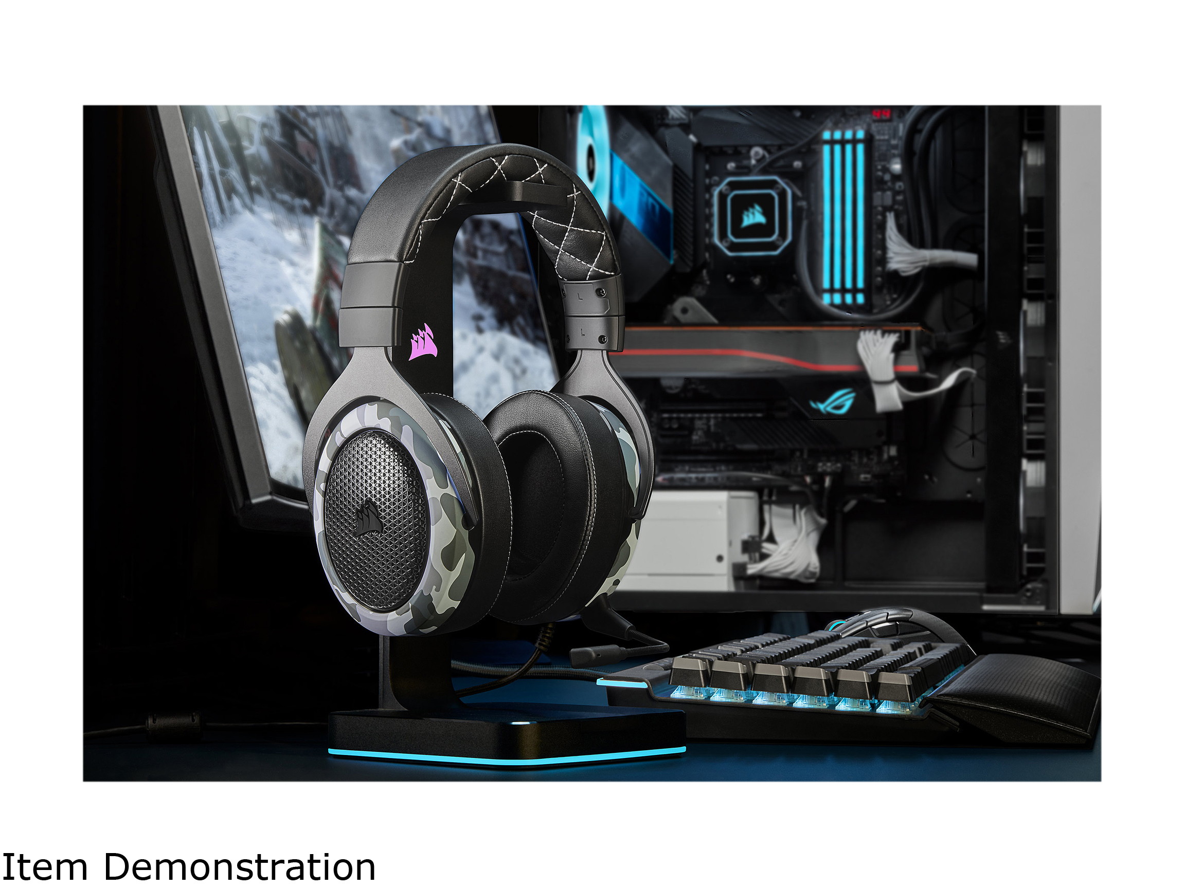 HyperX Cloud Stinger Head-mounted Gaming Headset with Noise Reduction Microphone for PC Game Console Cellphone Pink