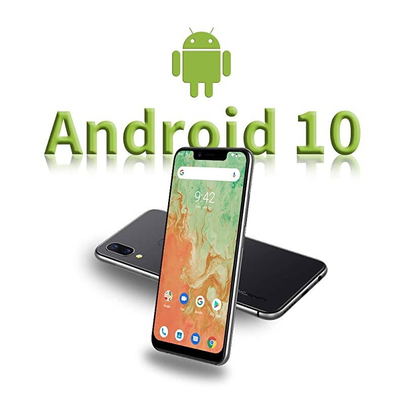 A3X Unlocked Cell Phones 2020 3GB +16 GB Android 10 57quot Incell Mobile Phone 2 Nano SIMs+MicroSD 16MP+5MP+12 MP AI Selfie Camera Dual 4G Volte 3300mAh AI Face Unlock Grey