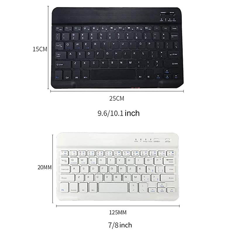 Bluetooth Keyboard Universal Lightweight UltraSlim Wireless? 30 Bluetooth Keyboard Compatible with iPad Galaxy Tabs iOS Android Windows Tablets Desktop Laptop