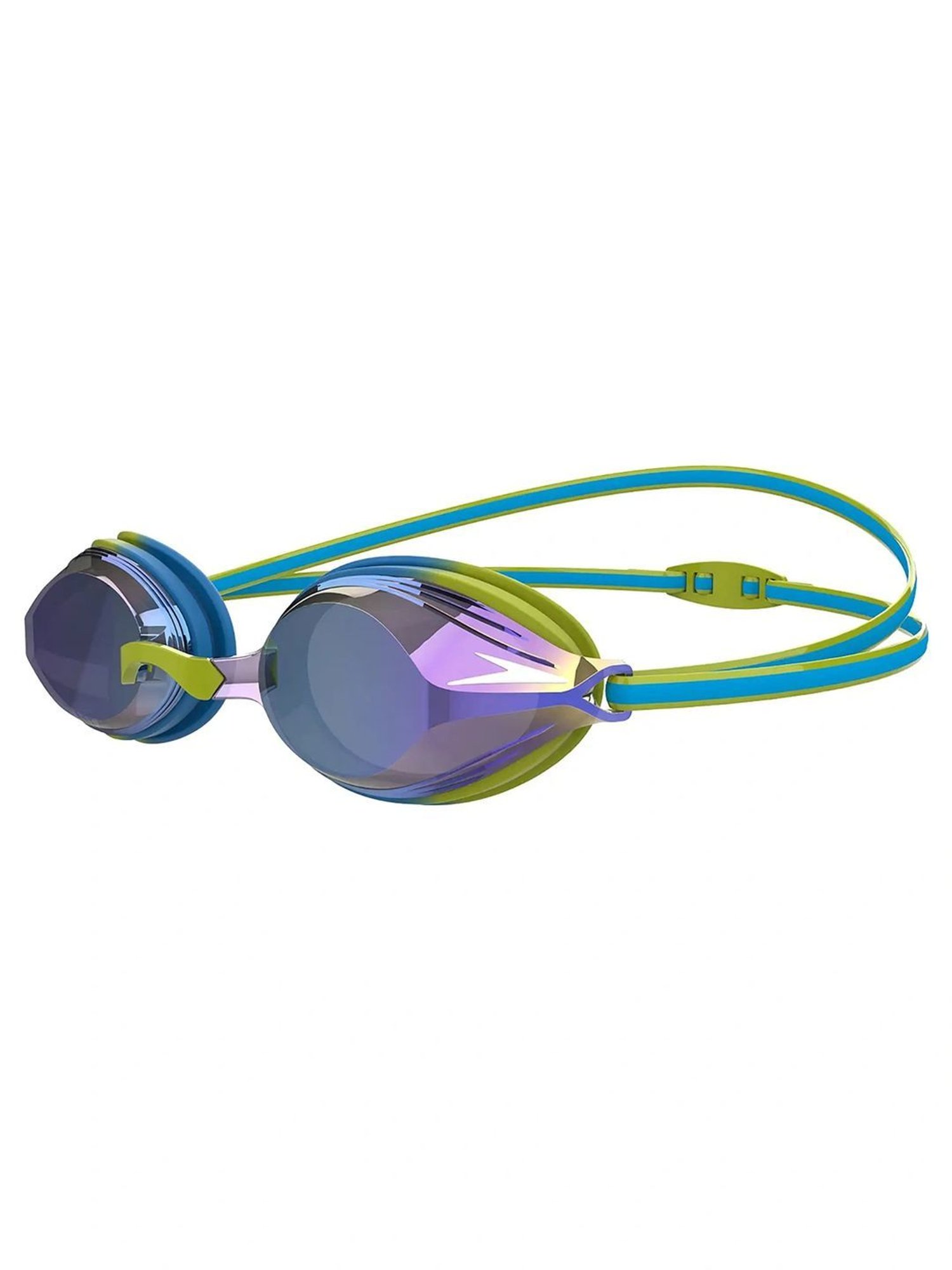 Speedo Unisex Junior Vengeance Mirror Clear-Lens Goggles (Multicolor)
