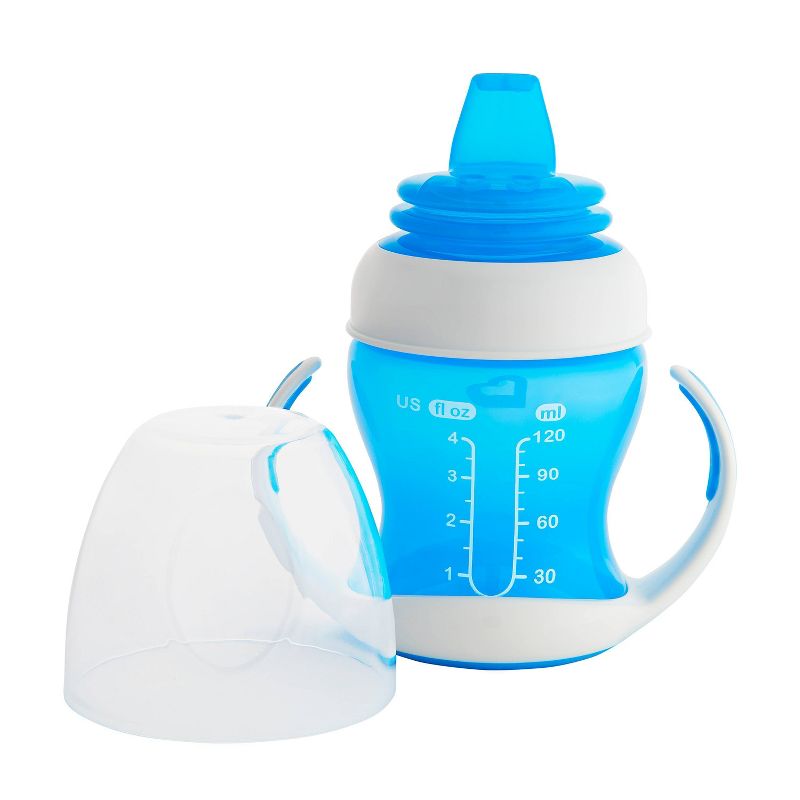Munchkin Gentle Transition Trainer Cup 4oz - Blue